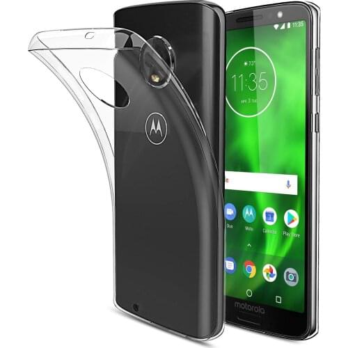 Soft TPU Case For Motorola Moto G10 G30 G50 G60 One Fusion Edge S E7 G7 Power G8 Play G9 Plus Case Transparent Ultra Thin Cover