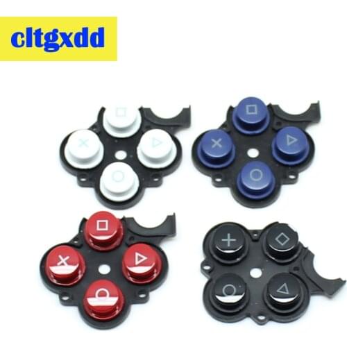 Cltgxdd Multi color Left Right Buttons Key pad Set Repair Replacement buttons for PSP 2000 PSP2000 Slim Console