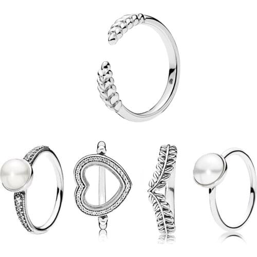 2020 Fashion New Original 1:1 Exquisite Bright Daisy Crown Series Ring Female High-quality Forest Charm Jewelry Accessories