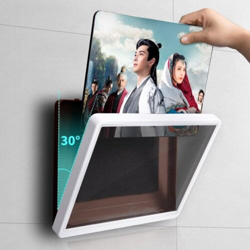 Bathroom Shelves IPAD Storage Box Shower Chasing Drama Watch Video Tablet Box Waterproof Sealed Wall Mounting Free Punch Bracket
