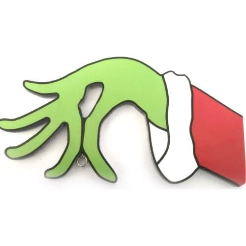 Christmas Thief Hand Cut Out Merry Christmas Thief Hand Decorations Thief Hand Decal Wall Stickers Party Home Decoration