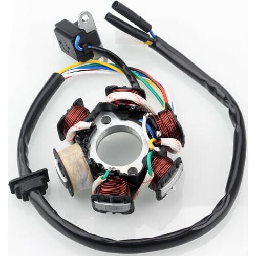Ignition Stator Magneto 6 Pole Coil For GY6 125cc 150cc Scooter Moped ATV Buggy