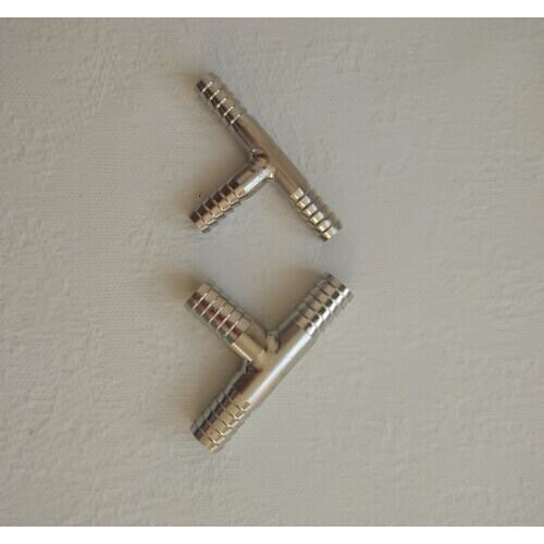 For Water Pipe trachea beverage tube tee 2 points 3 points Stainless Steel food grade 7mm10mm Coke Machine Accessories