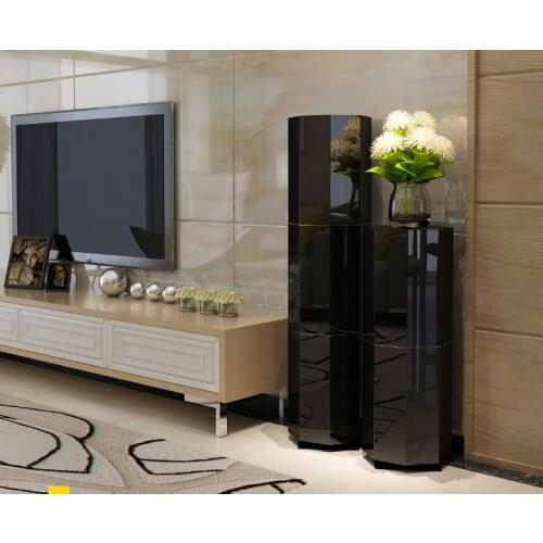 Creative rotary shoe cabinet 360 degree circular cylindrical staircase storage vertical living room household entrance porch mul