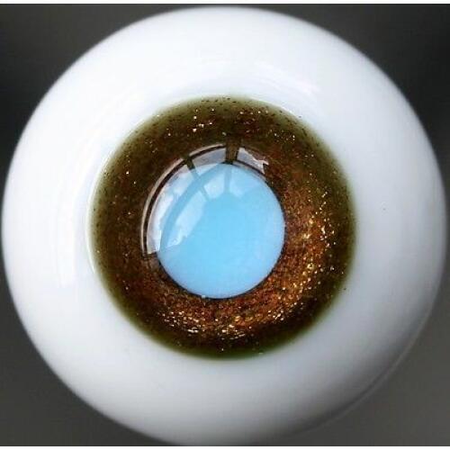 [wamami] Et76# 16mm Gold & Blue For BJD Doll Dollfie Glass Eyes Outfit