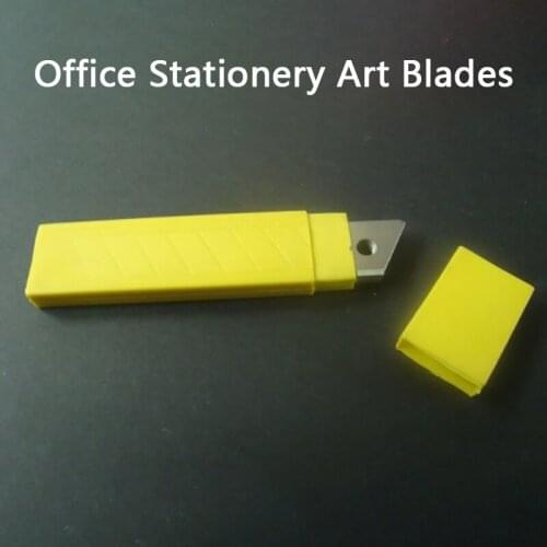 Cutter blades Office Stationery Art Blades Trimmer Sculpture Blade Utility Knife 100mm x 18mm Student Supplies 1Pcs(10 tablets)