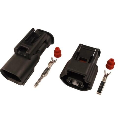 100sets 2 Pin 7283-4421 Waterproof Female Sealed Socket Electrical Automotive PlugFor Connector