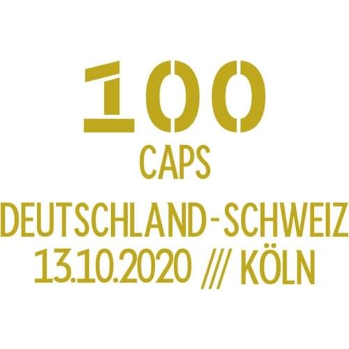 2020 Germany Toni Kroos 100 Caps Match Details Game Soccer Patch Badge