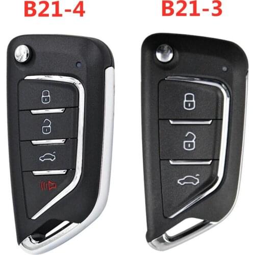 5pcs/lot KEYDIY KD B21-4 B Series Remote Control Multi-function CAR Key For KD900/KD MINI/KD-X2 URG200 Key Programmer B21-3