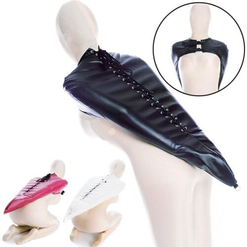 Bdsm Slave Arm Binder Bondage,SM Leather Armbinder Restraint Tight Single Gloves,Behind Back Straight Jacket,Sex Toys For Couple