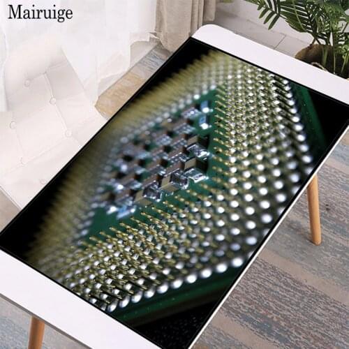 Mairuige CPU pattern Large Mouse Pad Computer Decoration Gaming Accessories PC Notebook Mousepad Desk Mat Carpet for lol/dota
