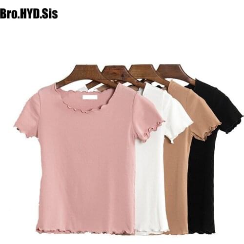 Женские трикотажные футболки Bro.HYD.Sis China At AliExpress