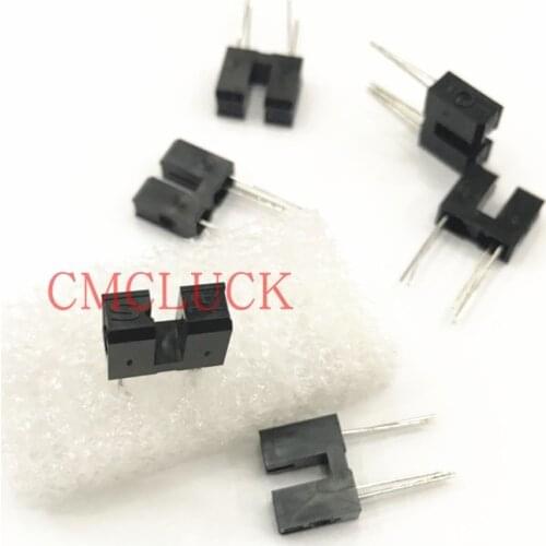 2pcs GP1A52HRJ00F GP1A52HR photoelectric switch induction distance 3mm bijection sensor