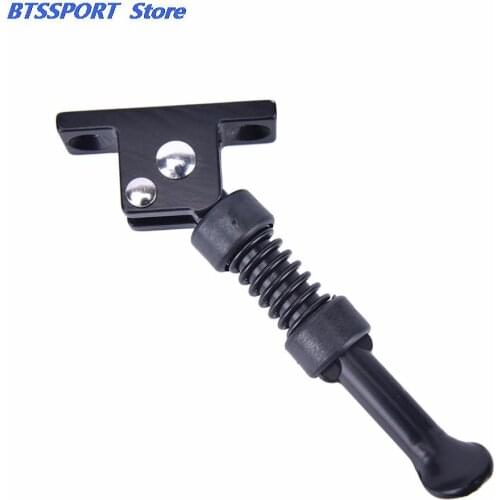 Gmarty 1Pc Black Electric Aluminum Alloy Scooter Bike Kickstand Tripod for Xiaomi Qicycle Electric Bike Scooter Parts