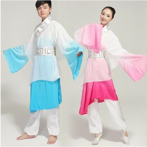 Chinese Classical dance hanfu Drama man and woman Myth love story Chinese Romeo and Juliet drama stage performance folk dance