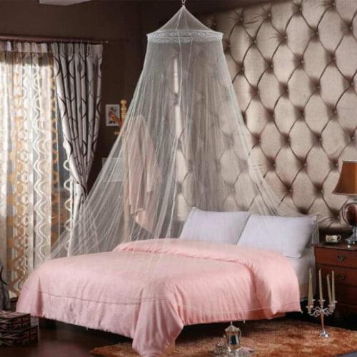 Priness Round Dome Mesh Lace Mosquito Net Bed Canopy Bedding Netting Children Girls Room Decoration girls room decor