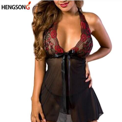 Summer Women Pajamas Suits Female Sexy Low-Cut Lace Sleepwear Set Spaghetti Strap Sleeveless Sexy Sleepwear