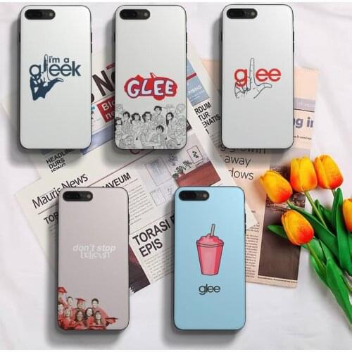 Musical TV Glee Phone Case Fundas Shell Cover For Iphone 6 6s 7 8 Plus Xr X Xs 11 12 13 Mini Pro Max