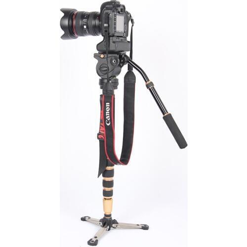 JIEYANG JY0506 Portable Carbon fiber Tripod JY0506C for Professional Camcorder/Video Camera/DSLR Tripod Stand