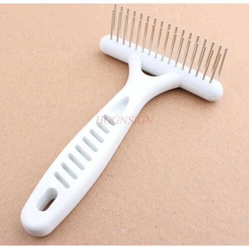 Dandruff comb Pet Comb Dog Flea Combing Mute To Scorpion Combs Specials Hairbrush Hairdressing Supplies Straight For Female Hot