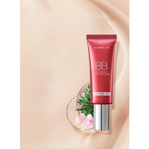 TT CARSLAN Silky BB Cream Liquid Foundation Moisturizing and Oil Controlling Long-Lasting Concealer Counter Genuine