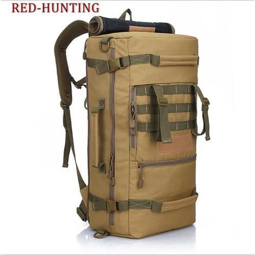 High Quality 60L New Military Tactical Backpack Camping Bags Mountaineering bag Mens Hiking Rucksack Travel Backpack