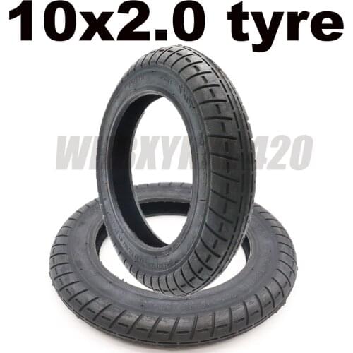 10 inch 10x2.0 tyre suitable for electric scooter balance air cushion board self intelligent balance tire 10 inch tire