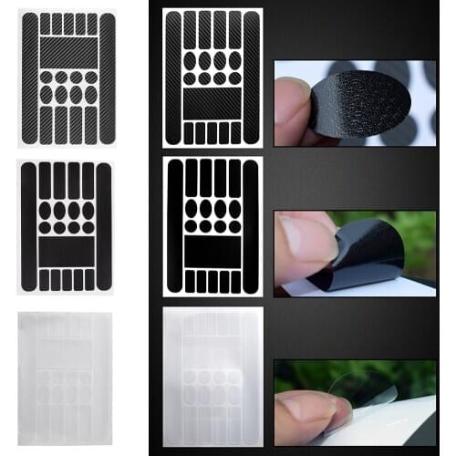 2 Pcs Bicycle Sticker Scratch Prevention Rhino Leather Sticker Bicycle Chain Protector Protection Frame Sticker Anti-friction