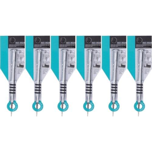 6Pcs S1/S1.2/S1.4/S1.5/S2/S2.5 Slot Screwdriver Repair Tool Kit For Mobile Phone Tablet Camera Watches Glasses Laptop