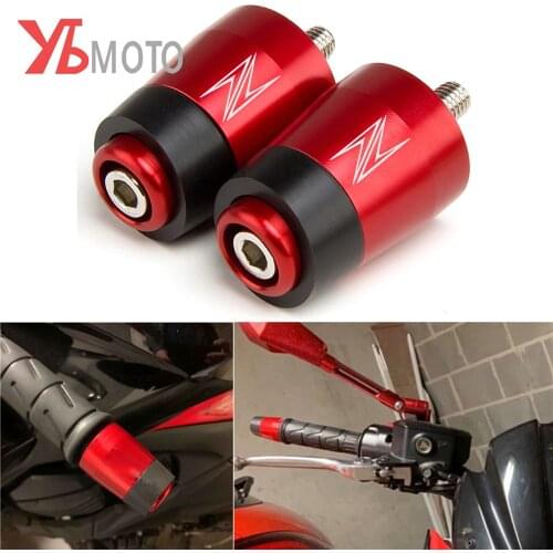 For KAWASAKI Z400 2019-2020 Z750 Z800 Z900 Z900RS Z1000 Z1000SX Motorcycle Accessories Handlebar Grip End handle girps cap