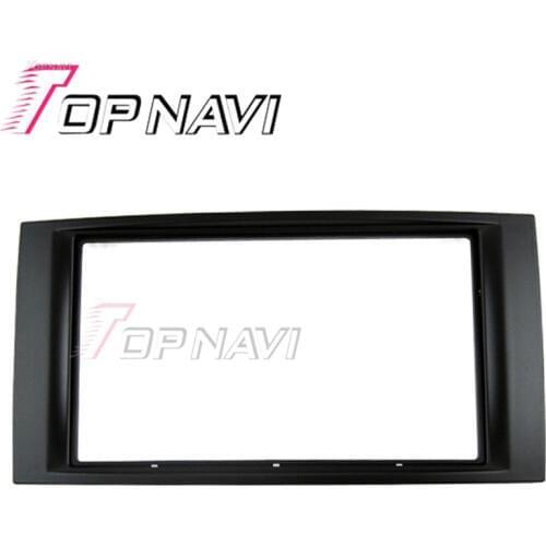 Topnavi 2 DIN Quality Car Radio Fascia for VW Touareg 2009 AutoStereo Interface Dash CD Trim Installation Kit