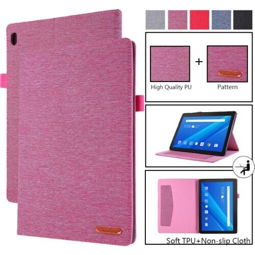 Case For Lenovo Tab P10 10.1 inch Luxury Tablet Case for Tab P 10 X705 TB-X705F TB-X705L Fundas Flip Cover Soft Protective Shell