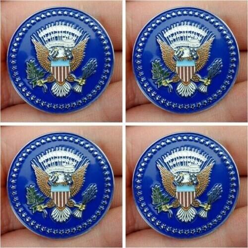 Four US SEAL OF THE PRESIDENT PRESIDENTIAL MINI PIN INSIGNIA BADGE MILITARY military Store