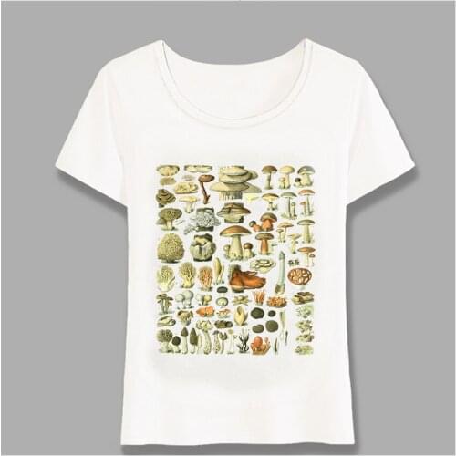 Collection Of Insects T-Shirt Entomology Bugs Illustration Women T-Shirt Novelty Style Girl Casual Tops Funny Girl Tees Harajuku