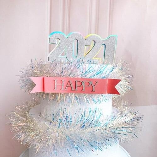 Ins Colorful Rain Flower Silk Cake Toppers Purple Pink Baking Cake Toppers for Childrens Birthday Party Cupcake Decorations