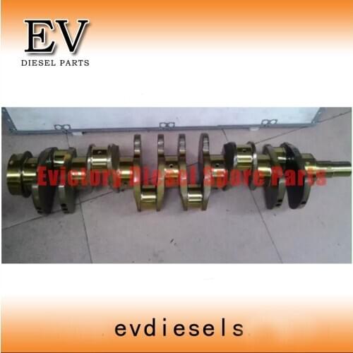 EV 6D31 6D31T crankshaft ME082505 6D34 6D34T crankshaft for Mitsubishi engine kobelco excavator