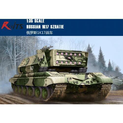 RealTS Trumpeter 05542 1/35 Scale Russian 1K17 Szhatie Laser Vehicle Assemble Model Kit