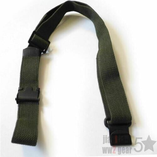OUTDOORS WWII US ARMY M1 GARAND RIFLE CANVAS RIFLE CARRY MILITARY SLING OD OLD armyshop2008