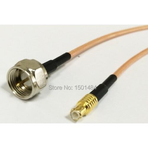 New MCX Male Plug Connector Switch F Male Plug Convertor RG316 Wholesale Fast Ship 15CM 6"Adapter