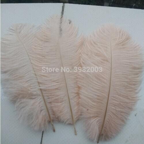 Wholesale 10pcs beautiful High Quality apricot ostrich feathers 6-8 inches/15-20 cm for Party/wedding Decoration