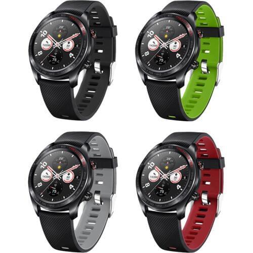 Original Silicone Strap for Huawei Watch GT Band Sport Strap for Huawei Honor watch Magic/ Ticwatch pro Bracelet bands