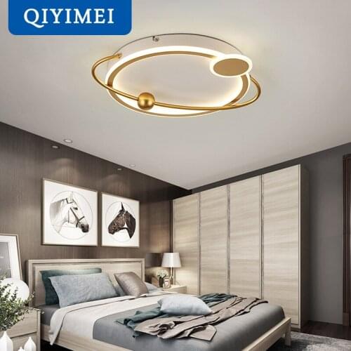 Dimmable LED Chandeliers Lights Modern Lamps Bedroom Living Study Childrens Room Plafond Verlichting Indoor Lighting Luminaria