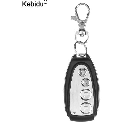 Kebidu 433.92Mhz 4 Keys Wireless Copy Remote Control Cloning Code 433Mhz For Garage Gate Door Opener Alarm Duplicator
