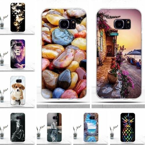 Luxury Case For Samsung Galaxy S7 G930 Case Soft TPU Silicone Phone Cover for Samsung S7 G930F SM-S7 Covers Capas Fundas Cases