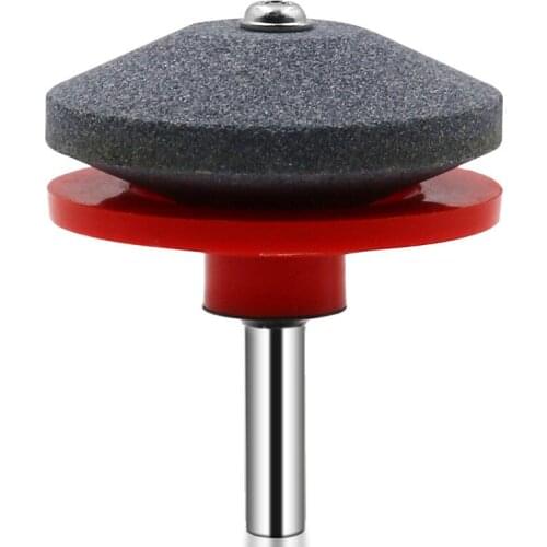 Knife sharpening drill Lawnmower 50mm Faster Blade Sharpener Grinding Garden Tools Rotary Drill Garden Lawn Mower Parts