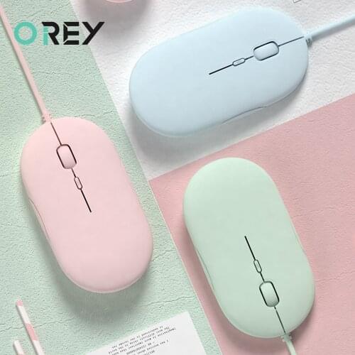 USB Wired Mouse Gamer Colorful Mini Mice Silent Gaming Mouse For Laptop PC Gamer Computer Mouse Magic Mause Ergonomic Mouse