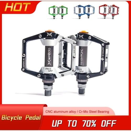 Bicycle Pedal Anti-Slip Ultralight CNC Road MTB Mountain Bike Platform Flat Foot Sealed Bearing Pedals Cycling Accessories