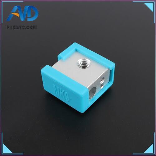 High Quality CR10 Block CR-10 Heated Block For CR10 Hotend MK8 Block MK9 Block Print Head Extruder J-head