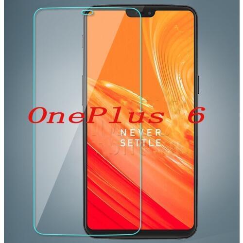 2PCS Smartphone Tempered Glass 9H Explosion-proof Protective Film Screen Protector mobile phone for OnePlus 6 OnePlus6 1+6 A6000
