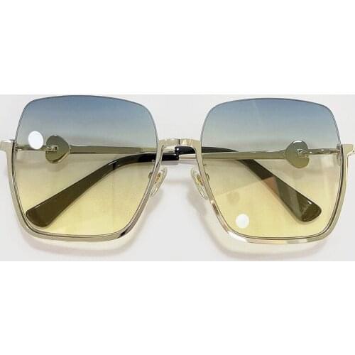 2021 Summer Fashion Multicolor Half-Rim Women Men Sunglasses Luxury Brand Exquisite Alloy Frame Lens Eyewear Gafas De Sol Mujer